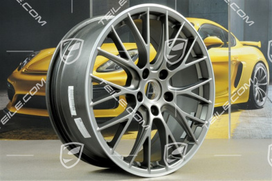 20" Komplet felg RS SPYDER Design, 8,5J x 20 ET49 + 11,5J x 20 ET56, platyna satynowy mat