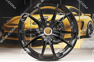 20" Felge Carrera S IV, 10J x 20 ET45, schwarz hochglanz