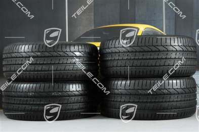 18" Komplet kół letnich Panamera S, felgi 8J x 18 ET59 + 9J x 18 ET53 + opony Pirelli P-ZERO 245/50 18 + 275/45 18