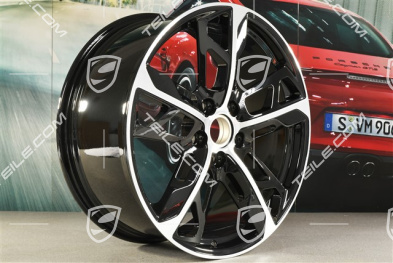 21-inch Rim Cross Turismo Design 9,5J x 21 ET60, black high gloss + glossy Surface