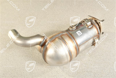 Catalytic converter, sports exhaust system, cyl. 4-6, R