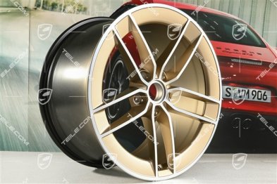 20"+21" Carrera Exclusive Design wheel rim set, rims 8.5J x 20 ET50 + 11.5J x 21 ET79, Neodyme