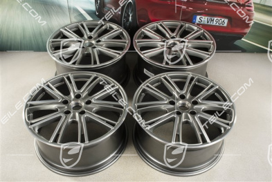 20" komplet felg Exclusive Design, 10,5J x 20 ET71 + 9,5J x 20 ET71, do użytku w zimie, platinum silver