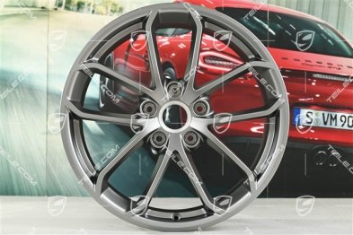 20-inch SPYDER wheel rim, 8,5J x 20 ET57, platinum satin matt