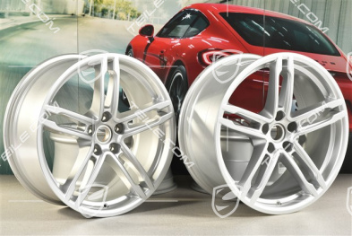 19" Komplet felg Macan Turbo/Sport Design, 8,5J x 19 ET21 + 9J x 19 ET21