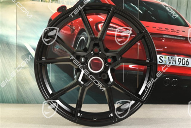20" Felge Cayenne S, 10,5J x 20 ET64, Schwarz-Seidenmatt