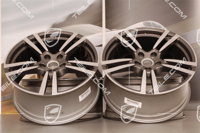 21-inch wheel set Turbo II, wheel rims 10J x 21 ET50