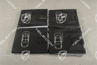 Porsche Classic Rädertaschen / Reifentaschen-Set, Größe L, für 356 / 911 F/G/964/993/996/997 / Boxster/Cayman 986/987 / 914/924/928/944/959/968