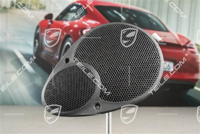 Lautsprecher hinten, Schwarz, Leder, Soundpaket Harmann analog, Coupe/Targa R / Cabrio L