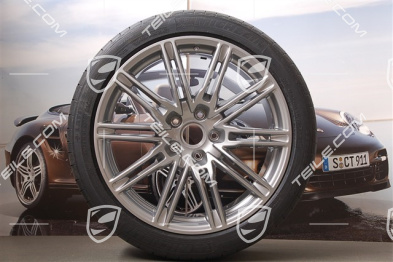 21" Koła letnie SportEdition, GTsrebrny metalik, 4x felgi 10J x 21 ET 50 + 4x opony 295/35 R 21 107Y XL, z czujnikami ciśnienia 2014->