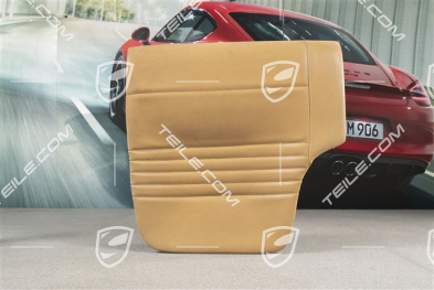 Back seat lower / cushion, Coupe/Targa, leatherette, Savannah beige, R