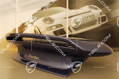 Turbo S rear spoiler, incl. rear bonnet (engine lid), without grilles