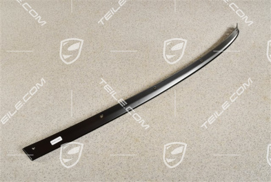 Seitenscheibe Zierleiste, schwarz, Coupe, R