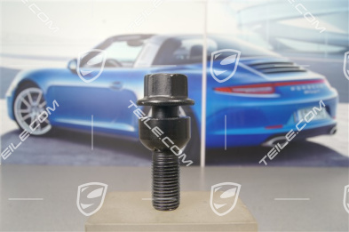 Wheel bolt M14X1,5X49mm Black