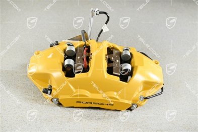PCCB fixed calliper, Rear axle, Yellow, Turbo, R