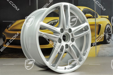 19" Felge Panamera Turbo, 10J x 19 ET61, Brilliantchromlack