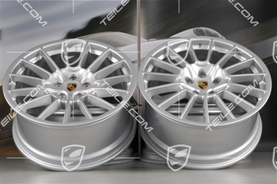 21-inch Cayenne SportPlus wheel set, 10Jx21 ET50 + 10Jx21 ET45