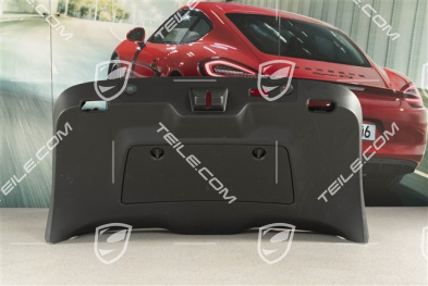 Sport Turismo, Tapicerka tylnej klapy / pokrywy bagażnika, czarna