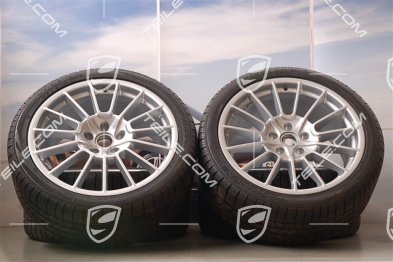 21-inch Cayenne SportPlus winter wheel set, wheels 10Jx21 ET50 + 10Jx21 ET45, tyres 295/35 R21Y