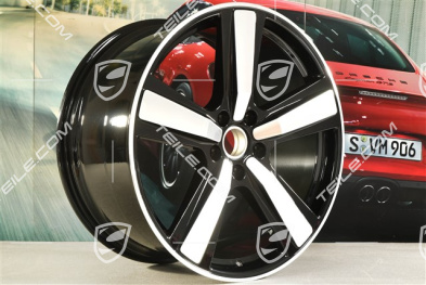 22-inch wheel rim, Exclusive Design Sport, 11,5J x 22 ET61, black high gloss