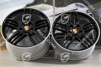 20" Sport Design Schwarz Felgen Satz, 8,5J x 20 ET51 + 11J x 20 ET70