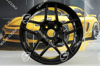 19" felga Carrera S II, 11J x 19 ET51, czarny połysk
