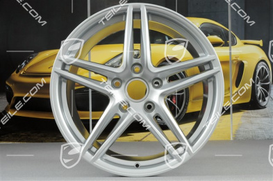 19" Felge Carrera VI, 11J x 19 ET77, Brilliant Silver