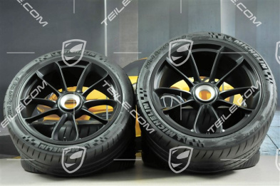 20+21" GT3 RS wheel set, rims: front 9,5J x 20 ET50 + rear 12,5J x 21 ET48 + Michelin Pilot Sport Cup 2 summer tyres: 265/35 R20 + 325/30 R21, black