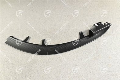 Turbo, Zierleiste für Heckleuchte, in Schwarzmatt, R