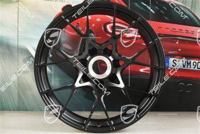 20" GT3RS Felge, 10J x 20 ET45, schwarz seidenmatt