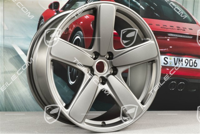 19-inch "Sport Classic" wheel rim set, rims 8,5J x 19 ET21 + 9J x 19 ET21, platinum satin mat
