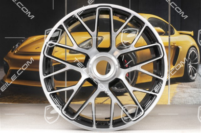 20" Turbo S Felgensatz, Zentralverschluss, 9J x 20 ET51 + 11,5J x 20 ET56
