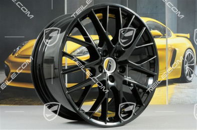 21" Felge Panamera Sport Design, 10,5J x 21 ET71,  für Winterbetrieb, in schwarz