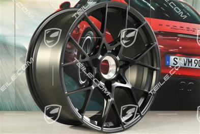 20" GT3RS Felge, 10J x 20 ET45, schwarz seidenmatt