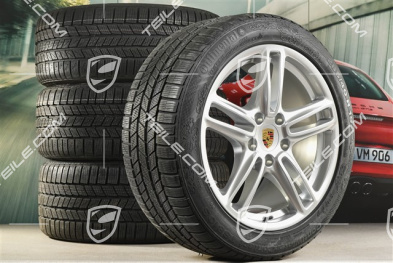 19" Panamera TURBO Winterräder Satz, Felgen 9J x 19 ET 60 + 10J x 19 ET61 + Winterreifen 255/45 R19 + 285/40 R19
