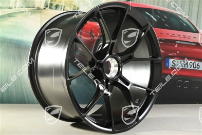 21-inch GT3 wheel rim, 11,5J x 21 ET46, black satin matt