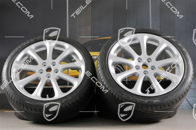 19'' Komplet kół letnich Quatrroporte 8,5J x 19 ET 52 + 10,5J x 19 ET 50,5 Goodyear Eagle F1 245*40*19 + 285*35*19 z RDK DOT4306