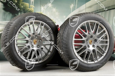 20-inch winter wheels set "RS Spyder Design" facelift 2014->, felgi 9J x 20 ET57 + Dunlop winter tires 275/45 R20, with TPM