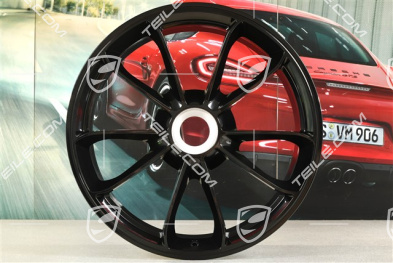 20" Felge GT3, 9J x 20 ET55, schwarz-hochglanz