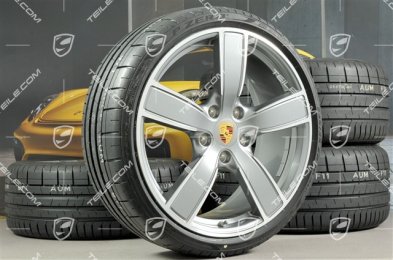 20" Carrera Sport, koła letnie, komplet, felgi 8,5J x 20 ET49 + 11,5J x 20 ET76 + opony letnie 245/35 R20 + 305/30 R20