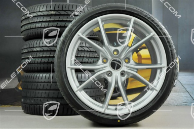 20" Carrera S (IV) Koła letnie, komplet, felgi 8,5J x 20 ET49 + 11,5J x 20 ET76 + opony letnie 245/35 R20 + 305/30 R20, z czujnikami ciśnienia