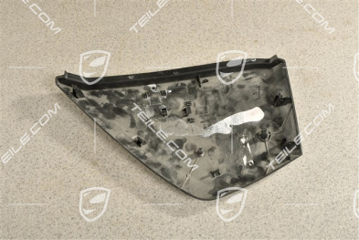 Dashboard trim lateral, Black, R