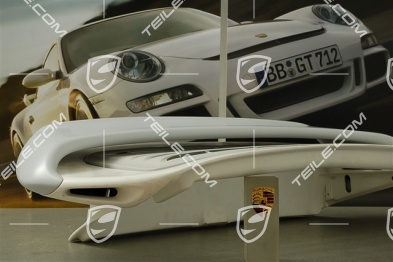 Turbo S rear spoiler, incl. rear bonnet (engine lid), without grilles