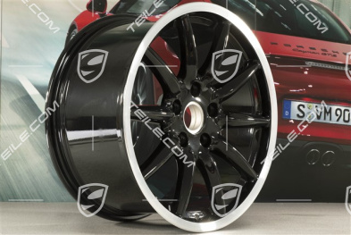 19" Felge "Carrera Sport", 10J x 19 ET42, Hochglanz Schwarz
