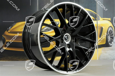 21-inch wheel rim Panamera Sport Design, 11,5J x 21 ET69, black high gloss
