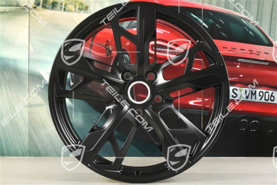 21-inch Rim Cross Turismo Design 9,5J x 21 ET60, in black satin-mat