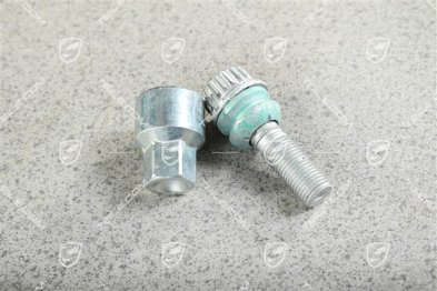Adapter für Diebstahlsicherung Radschraube mit Schraube