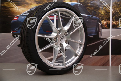 20" Komplet kół letnich Carrera S (III), 8,5J x 20 RT51 + 11J x 20 ET70, opony 245/35 ZR20 + 295/30 ZR20, z czujnikami ciśnienia RDK