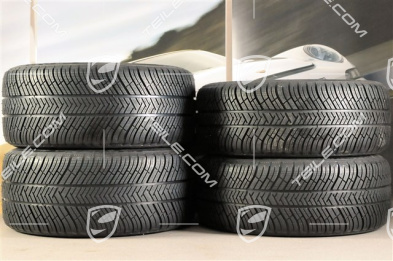 19-inch TURBO II winter wheel set, wheels 9J x 19 ET 60 + 10J x 19 ET61 + NEW tyres Michelin Pilot Alpine 3, 255/45 R19+285/40 R19, without TPM