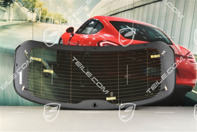 Sport Turismo, Rear window glass, Dark tinted